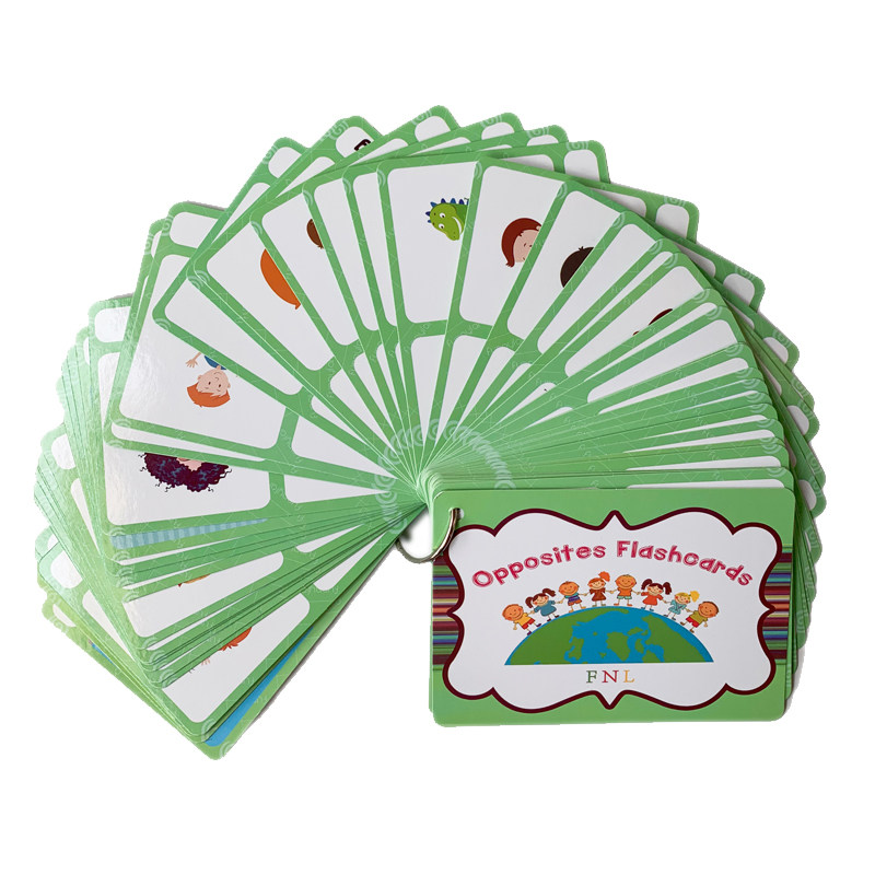 The 100 Groups Opposites Flash - Card Game Kids 评论和价格