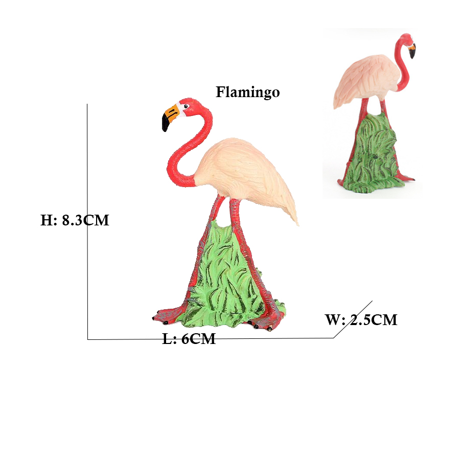 Forest animals Flamingo Turkey - Kids Toys Review 评论和价格