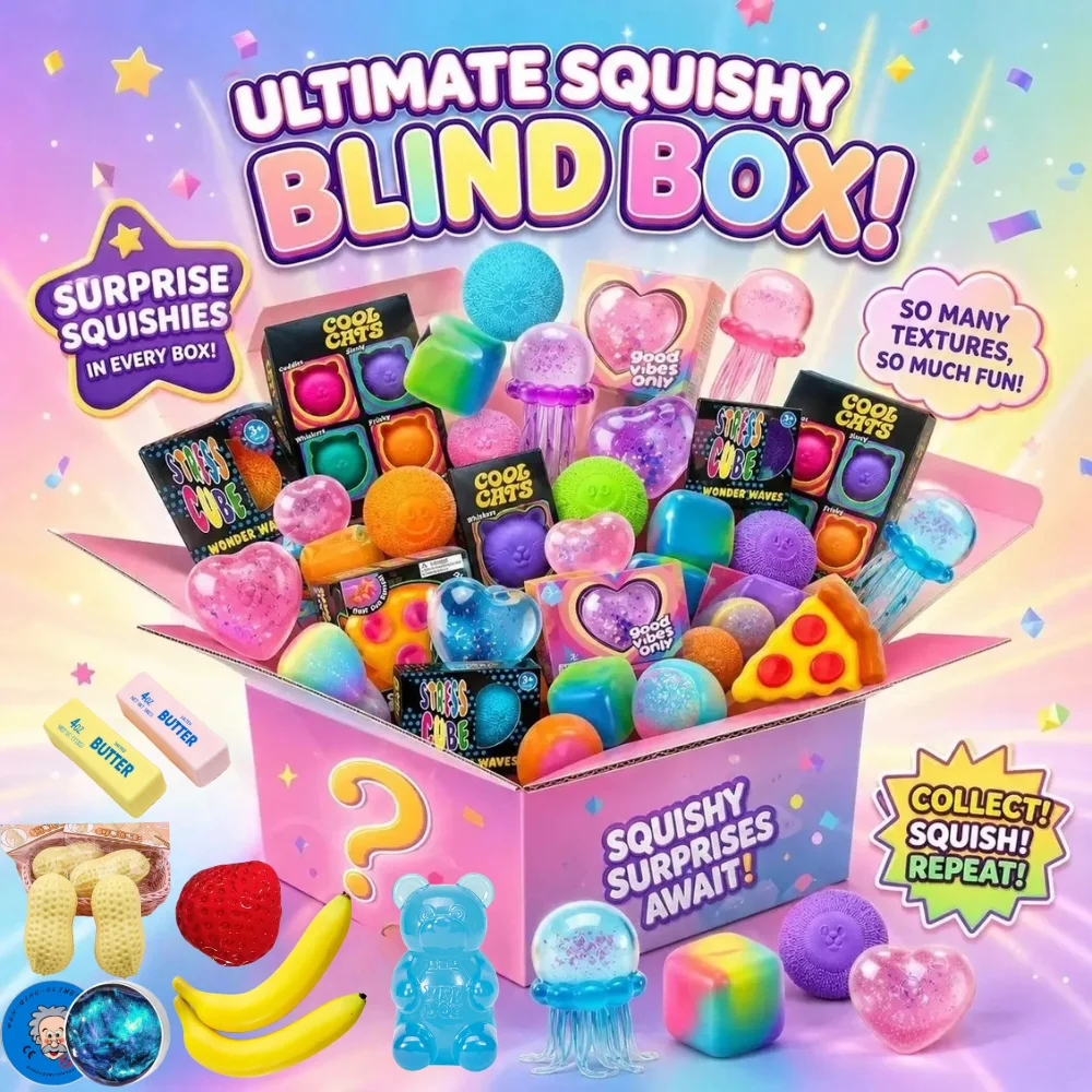 Squishy Mystery Box , Slow Ris - Kids Toys Set 评论和价格