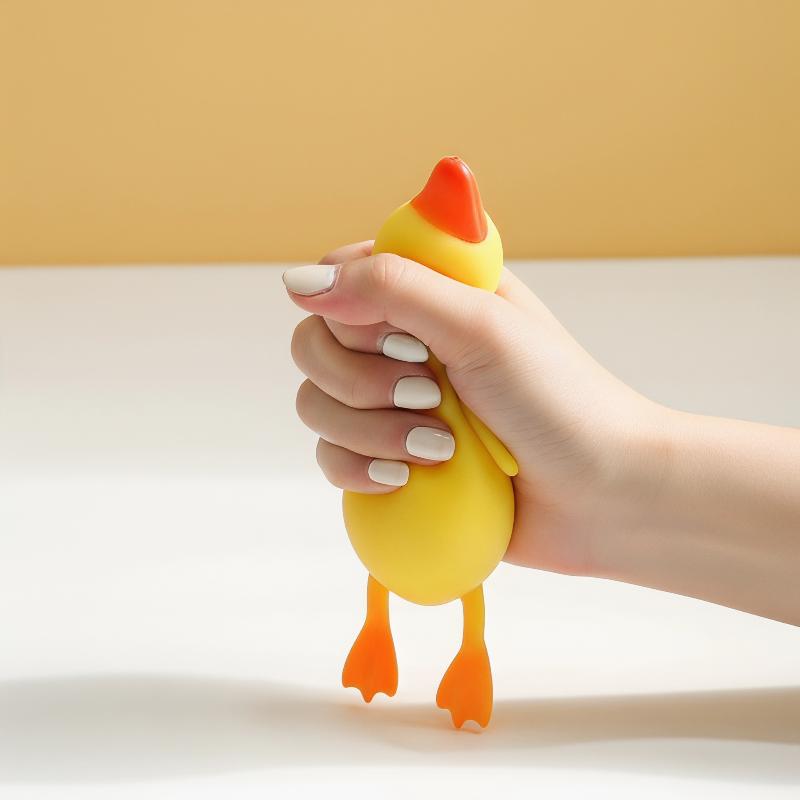 Squeezable Duck Stress Relieve - Kids Toys Yellow 评论和价格