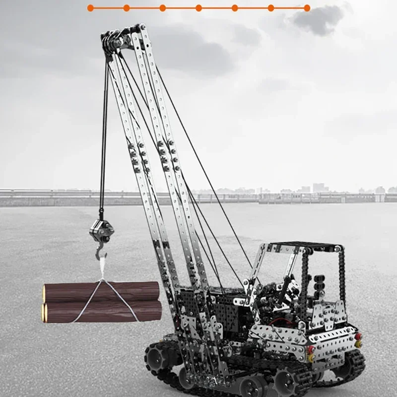 DIY Metal RC Crane Electric Ho - Kids Toys Review 评论和价格