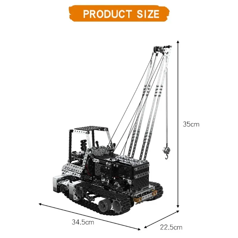 DIY Metal RC Crane Electric Ho - Kids Toys Review 评论和价格