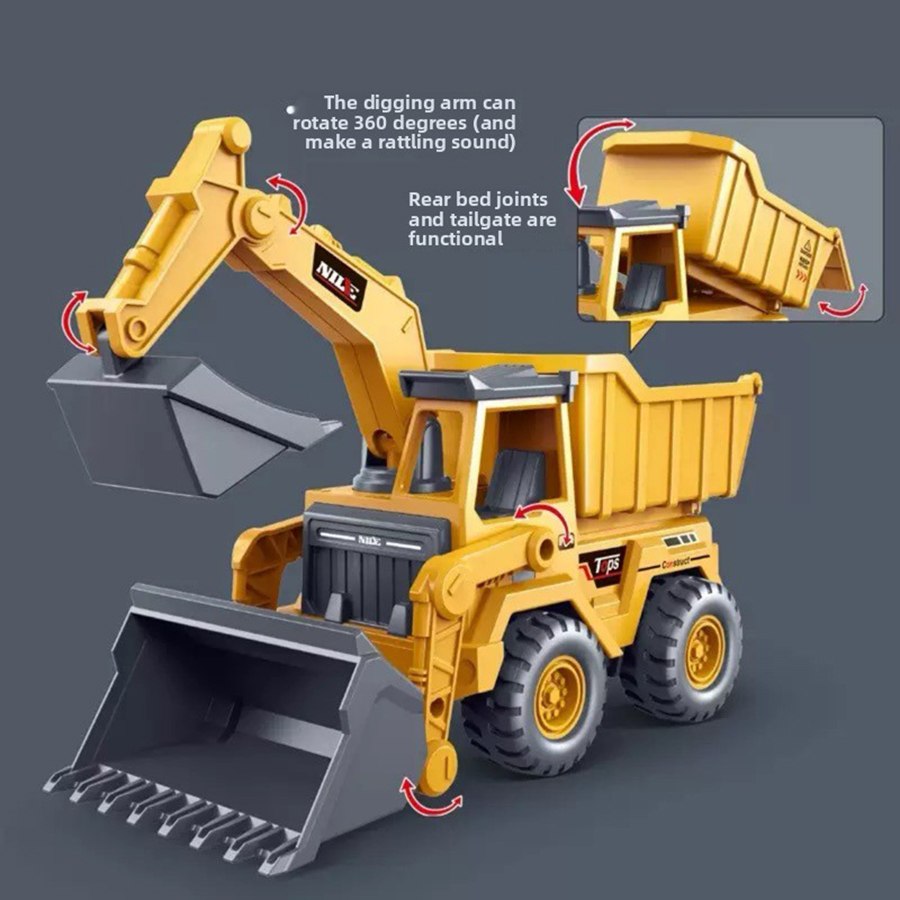 1pcs Excavator Truck Model Toy - Kids Toys Review 评论和价格