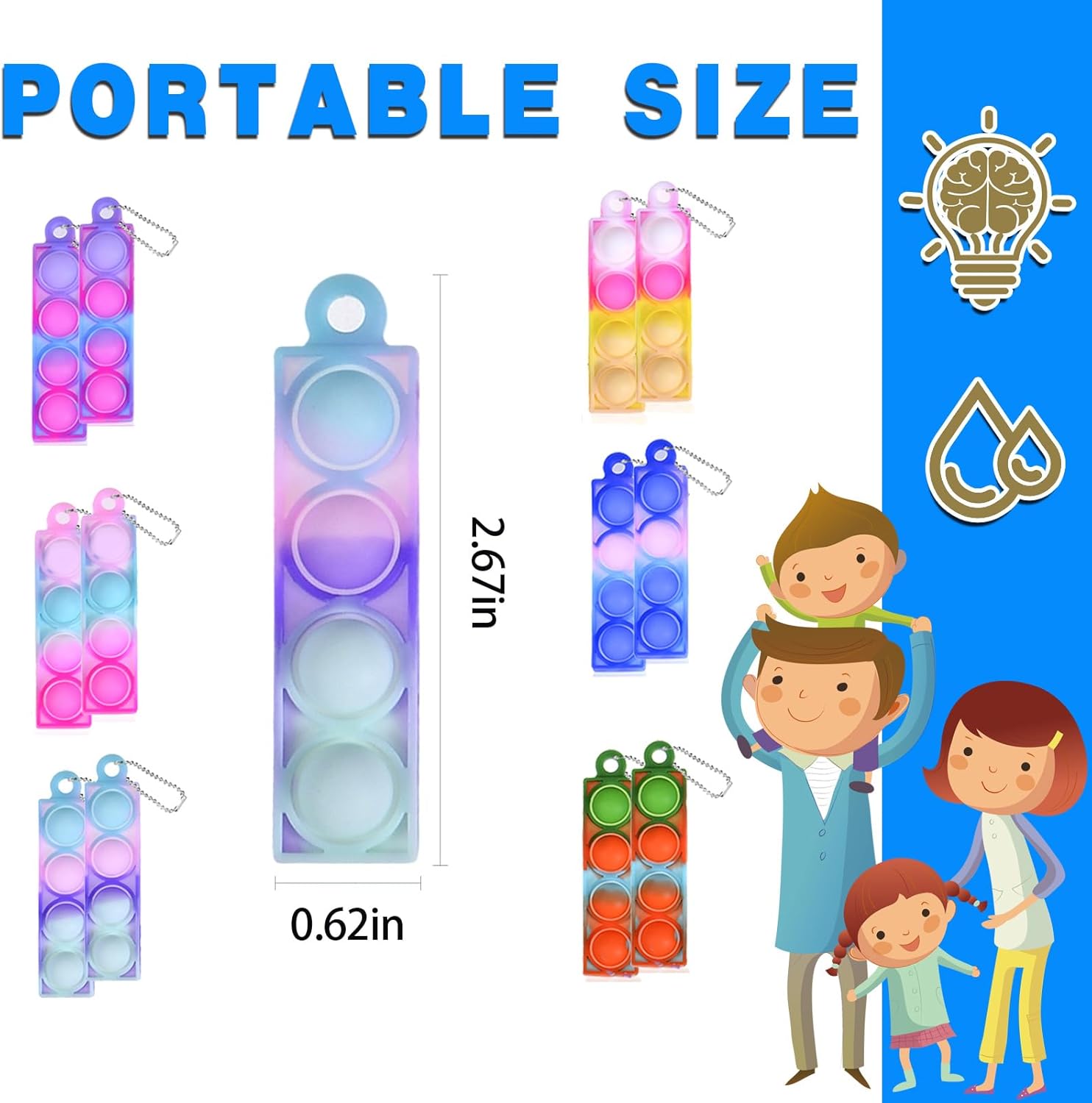 10/20/30/80/150 Pcs Mini Pop K - Kids Toys 10 Year Old 评论和价格