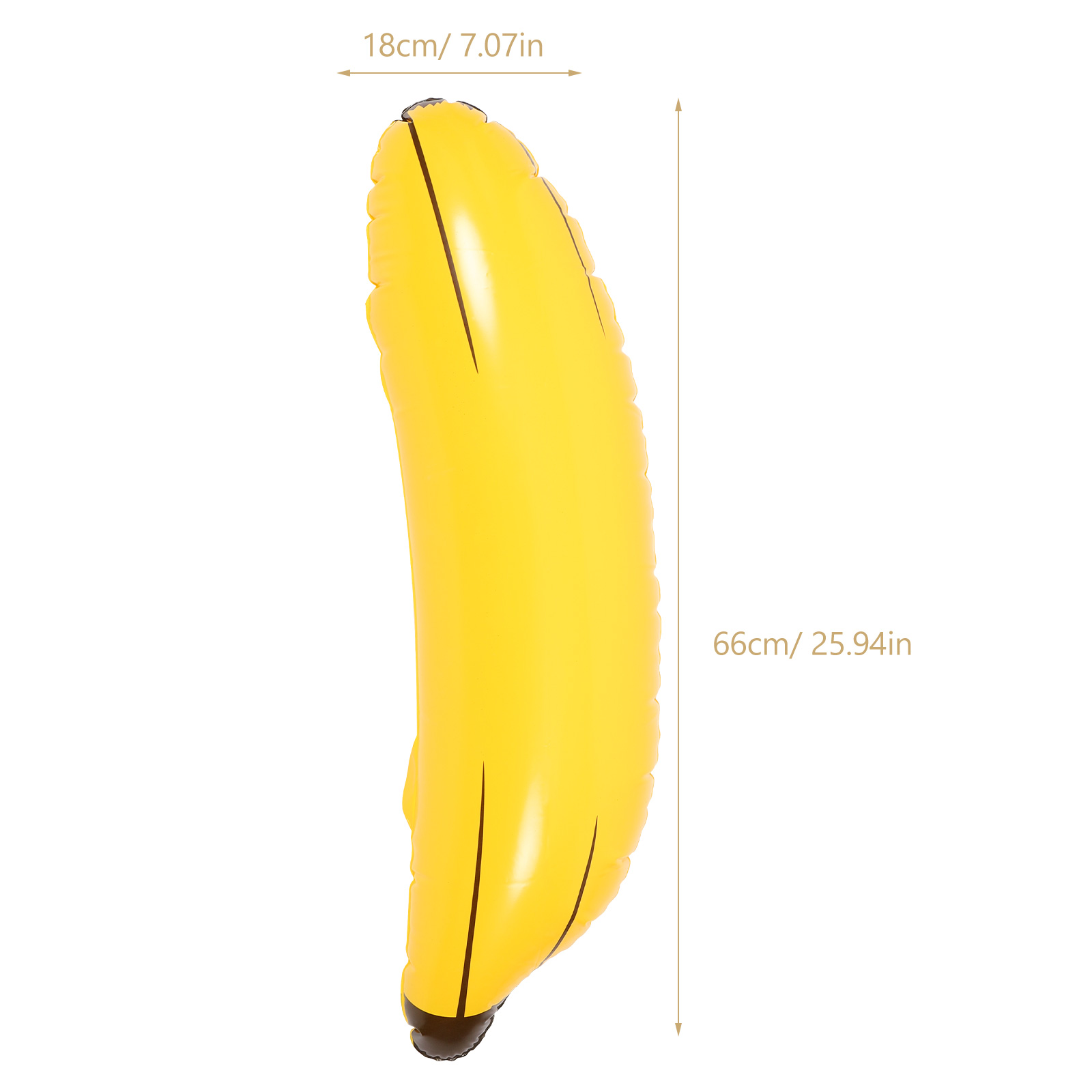 6 Pcs Inflatable Banana Toys Y - Kids Toys Yellow 评论和价格