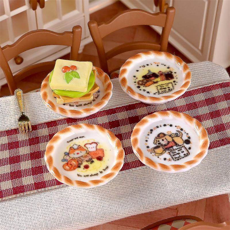 10Pcs/set Dollhouse Miniature  - Kids Toys Set 评论和价格