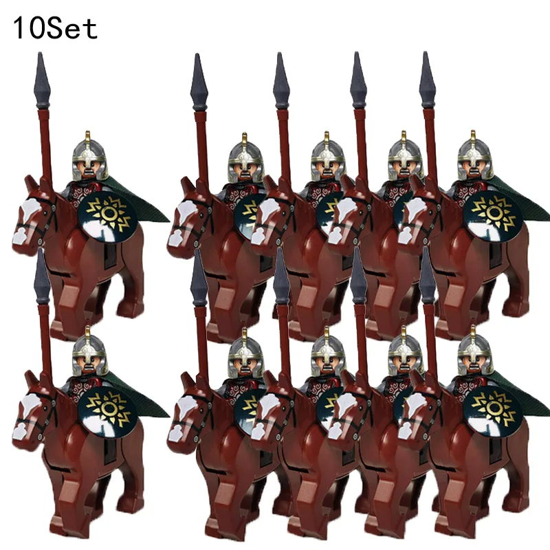10 Sets Medieval Knights Dark  - Kids Toys 10 Year Old 评论和价格