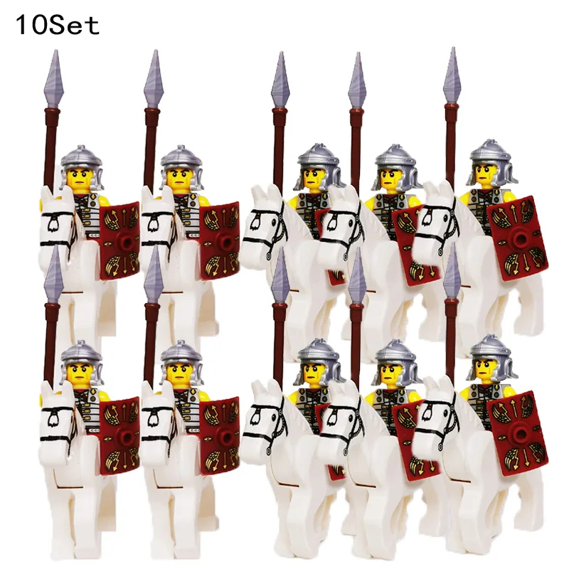 10 Sets Medieval Knights Dark  - Kids Toys 10 Year Old 评论和价格