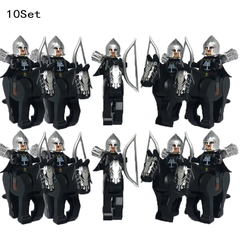 10 Sets Medieval Knights Dark  - Kids Toys 10 Year Old 评论和价格