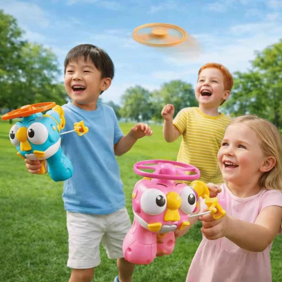 Kids Pull-Cord Bamboo-Copter U - Kids Toys 10 Year Old 评论和价格