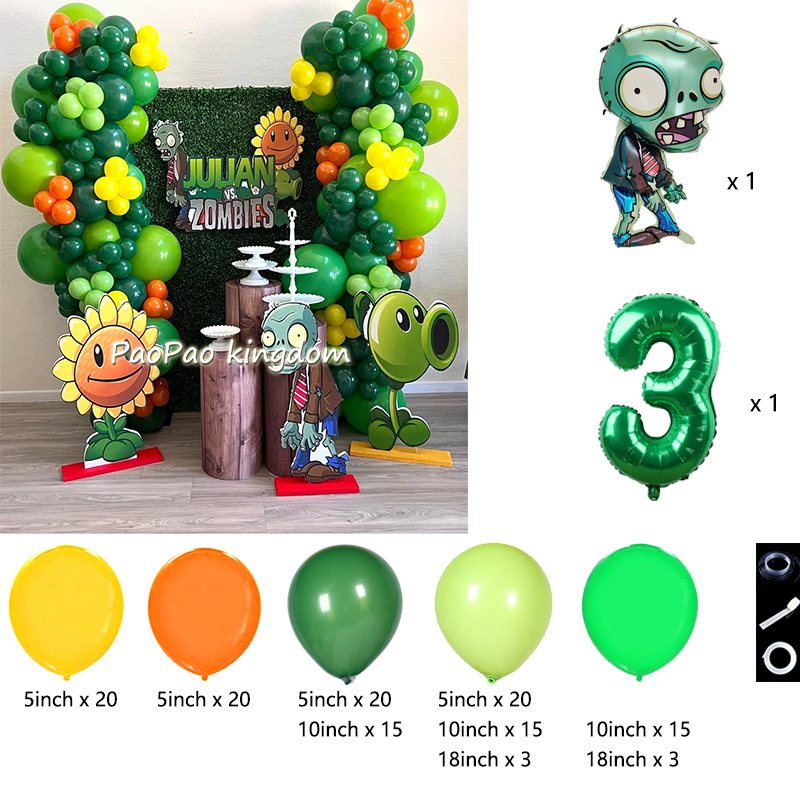 Plants Vs. Z-Zombies Balloons  - Kids Zombie Toys 评论和价格