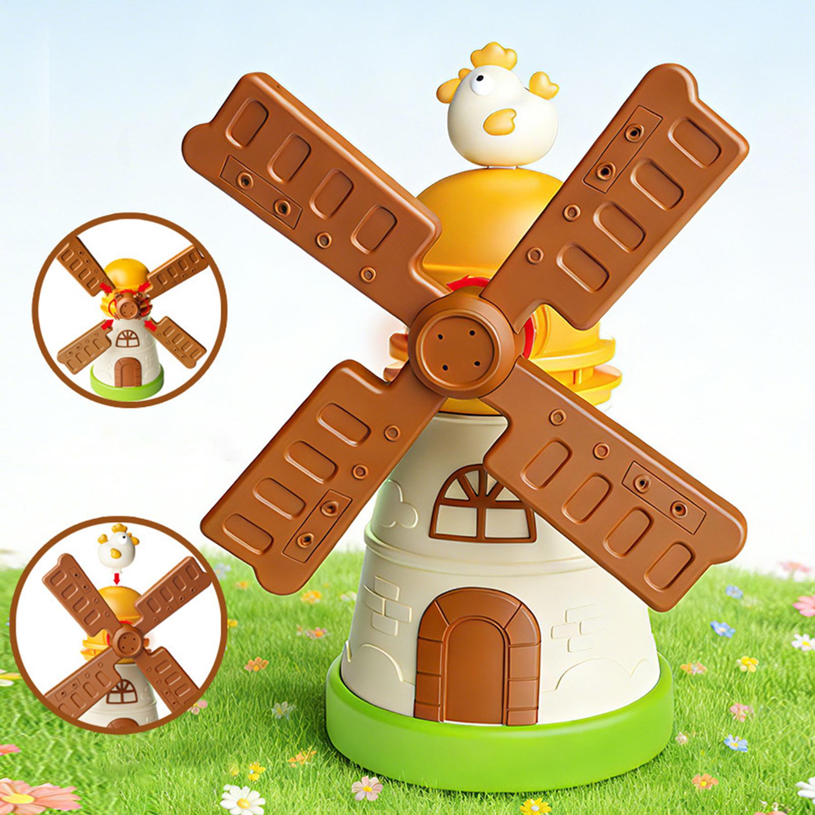 Kids Windmill Sprinkler Rotati - Kids Yard Toys 评论和价格