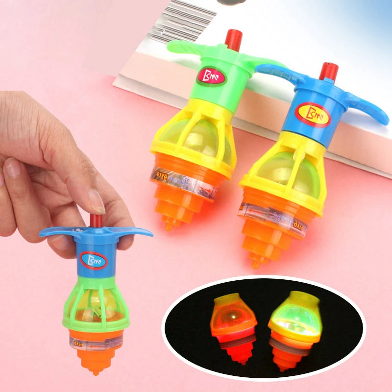 10-20PC Glow Rotating Gyro Kid - Kids Toys 10 Year Old 评论和价格