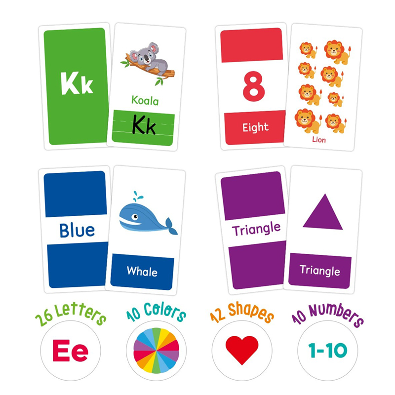 58PCS Flash Cards 26 Alphabet  - Educational Flash Card 评论和价格
