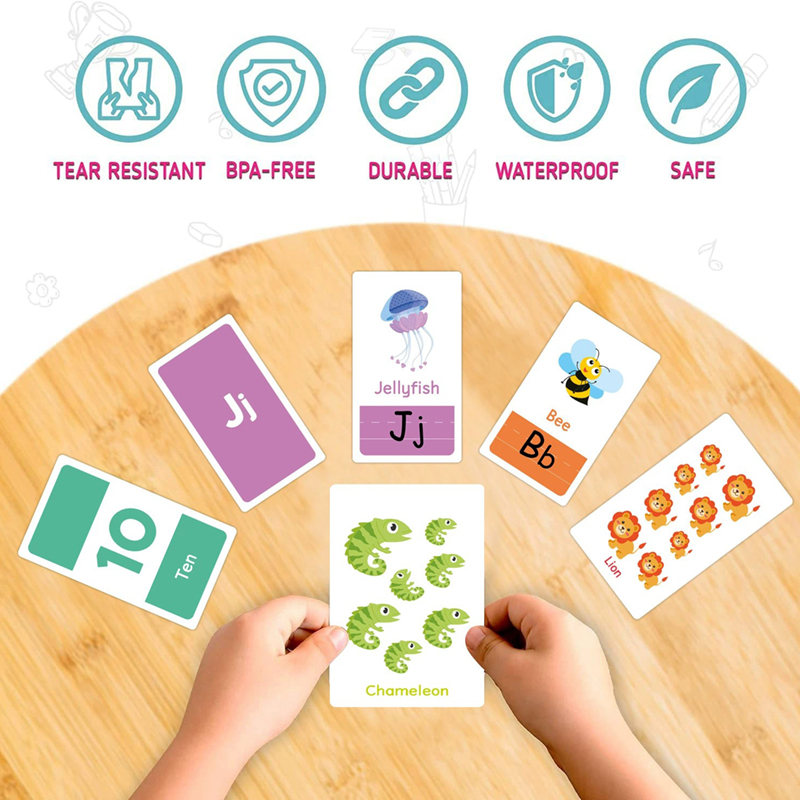 58PCS Flash Cards 26 Alphabet  - Educational Flash Card 评论和价格