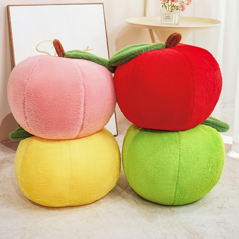 Apple Plush Toy Large Doll Red - Kids Toys Yellow 评论和价格