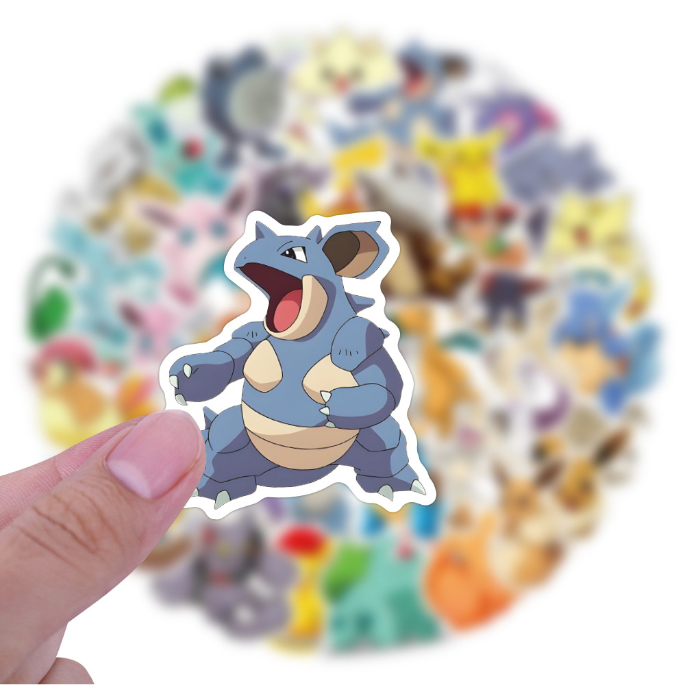 50/60pcs Cute Cartoon Anime Po - Kids Toys Laptop 评论和价格