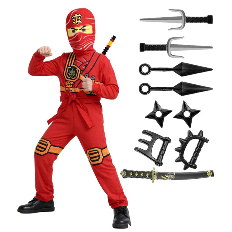 Kids Ninja Phantom Costume Jap - Kids Toys Set 评论和价格